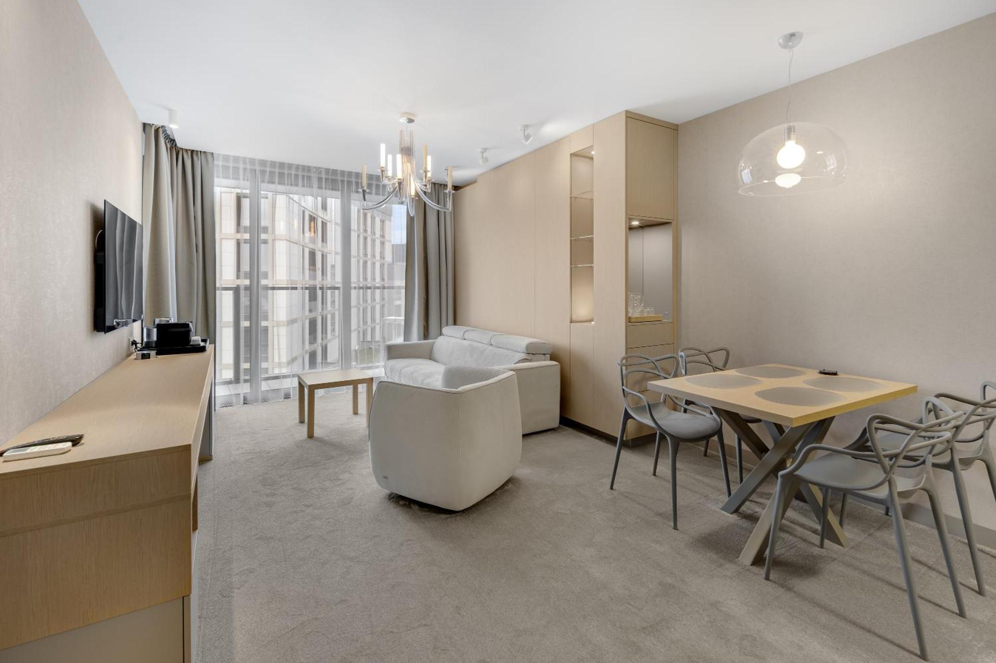 Eurovea Apartments Bratislava Oda fotoğraf